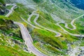 Transfagarasan mountain road Royalty Free Stock Photo