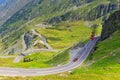 Transfagarasan mountain road Royalty Free Stock Photo