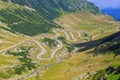 Transfagarasan mountain road Royalty Free Stock Photo