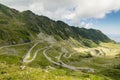 Transfagarasan mountain road, Romanian Carpathians Royalty Free Stock Photo