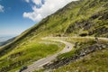 Transfagarasan mountain road, Romanian Carpathians Royalty Free Stock Photo