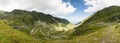 Transfagarasan mountain road, Romanian Carpathians Royalty Free Stock Photo