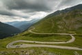 Transfagarasan mountain road, Romanian Carpathians Royalty Free Stock Photo