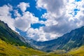 Transfagarasan mountain road, Romanian Carpathians Royalty Free Stock Photo