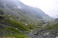 Transfagarasan mountain road, Romanian Carpathians Royalty Free Stock Photo