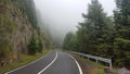 Transfagarasan mountain road in Romanian Carpathians, Romania Royalty Free Stock Photo