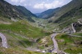 Transfagarasan pass in summer. Crossing Carpathian mountains in Romania, Transfagarasan is one of the most spectacular mountain ro