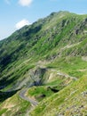 Transfagarasan Road, Fagaras Mountains, Romania Royalty Free Stock Photo