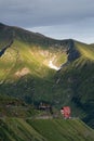 Transfagarasan Road in Romania, DN7C Greatest driving road Royalty Free Stock Photo