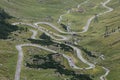 Transfagarasan Road in Romania, DN7C Greatest driving road Royalty Free Stock Photo