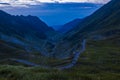 Transfagarasan Road in Romania. Royalty Free Stock Photo