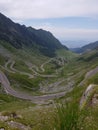 Transfagarasan road Romania Royalty Free Stock Photo