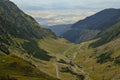 Transfagarasan road, Romanian Carpathians Royalty Free Stock Photo