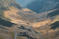 Transfagarasan road, Romanian Carpathians Royalty Free Stock Photo