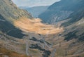 Transfagarasan road, Romanian Carpathians Royalty Free Stock Photo