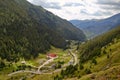 Transfagarasan road, Romanian Carpathians Royalty Free Stock Photo