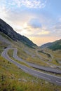 Transfagarasan road, romanian mountain Royalty Free Stock Photo