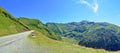 Transfagarasan road and Transfagarasan landscape Royalty Free Stock Photo