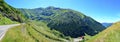 Transfagarasan road and Transfagarasan landscape Royalty Free Stock Photo