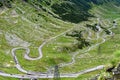 Transfagarasan, Romania - mountain road crossing the southern section of the Carpathian Mountains Royalty Free Stock Photo