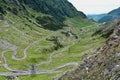 Transfagarasan, Romania - mountain road crossing the southern section of the Carpathian Mountains Royalty Free Stock Photo