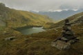 Transfagarasean mountains Romania Transylvania national park Royalty Free Stock Photo