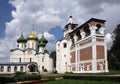 Transfiguration Cathedral and belfry of the monastery in honor of the Holy Monk Evfimiya of Suzdal Spaso-Evfimievsky Monastery Royalty Free Stock Photo