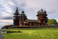 Transfiguration Cathedral, Kizhi Island, Karelia Royalty Free Stock Photo