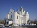Transfiguration Cathedral in Slonim. Belarus Royalty Free Stock Photo