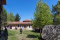 TRANSFIGURATION MONASTERY, VELIKO TARNOVO, BULGARIA - 9 APRIL 2017 : Medieval Monastery of the Holy Transfiguration of God Royalty Free Stock Photo