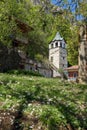 TRANSFIGURATION MONASTERY, VELIKO TARNOVO, BULGARIA - 9 APRIL 2017 : Medieval Monastery of the Holy Transfiguration of God Royalty Free Stock Photo