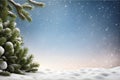 White Christmas Pine Trees Icy Pine Forest Scene Frozen Christmas Nature Wallpaper