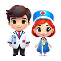 Transform your funny character into icon character man and girl korea