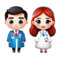 Transform your funny character into icon character man and girl korea