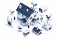 Transform your home into a secure environment with a seamless CCTV and camera protection system over a private network.