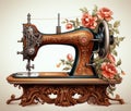 Vintage Sewing Machine: Add a Touch of Elegance to Your Projects!