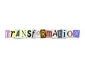 Transformation Paper Letters