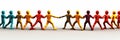 The transformative power of teamwork in building interconnected networks and inclusive communities Royalty Free Stock Photo