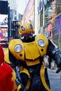 Transformer Figure, Broadway, Times Square, New York City, USA