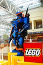 Transformer, made entirely of Lego,