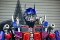 Transformer Optimus Prime. Universal Studios. Orlando. Florida. USA Royalty Free Stock Photo