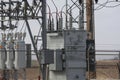 Transformer in rural Iowa Electrical Substation