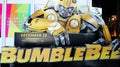 Transformers character cardboard silhouette Bumblebee