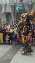 Transformers Show at Universal Studios Singapore Royalty Free Stock Photo