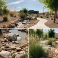 Transforming a Barren Landscape into a Thriving Oasis through Sustainable Water Conservation Practices