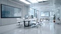 Transforming Data into Actionable Insights in a Modern White Office Environment with Business Analytics