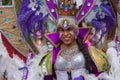 Transgender dancer disguised parading in Rotterdam festival 2019