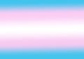Transgender flag. Background with a color pattern in horizontal projection