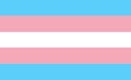 Transgender Pride Flag. Symbol of LGBT community