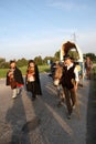 Transhumance of the Bergamini 2021 Bergamo - Lodi Vecchio - Italy